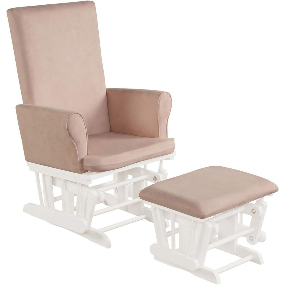 Baby Nursery Ottoman - Детское кресло-качалка и пуфик с подушкой,