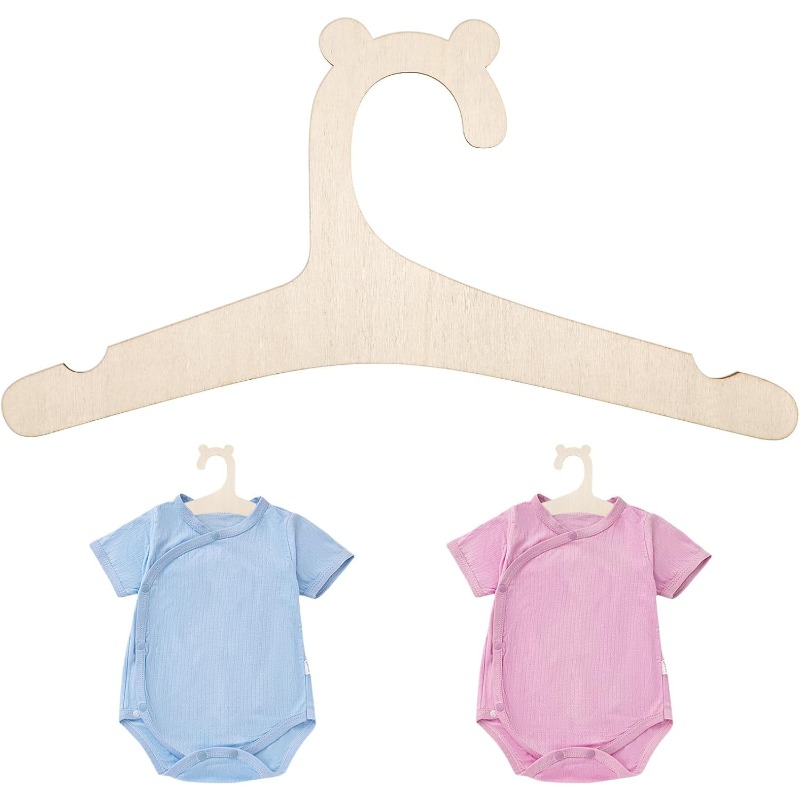 Baby Nursery Hangers - Деревянная вешалка для детской одежды с