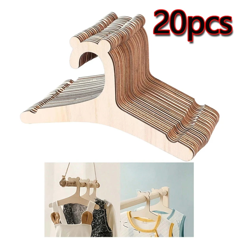 Baby Nursery Hangers - Деревянные вешалки для детской одежды с