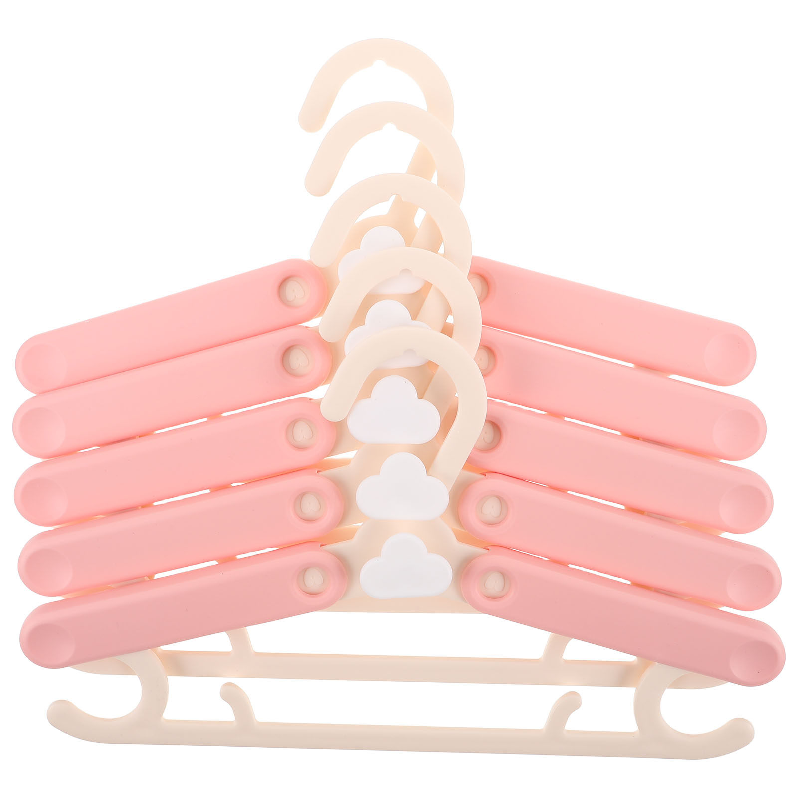 Baby Nursery Hangers - Набор из 5 регулируемых пластиковых вешалок