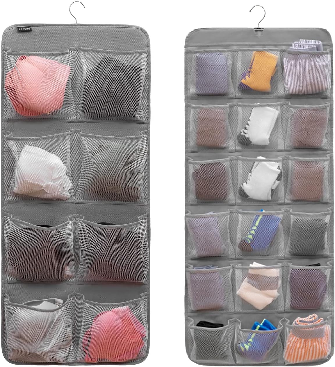 Closet Organizer Baby - Двусторонний подвесной органайзер для шкафа с