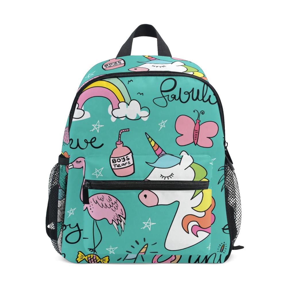 Baby Nursery Backpack - Детские рюкзаки ALAZA с принтом единорога,