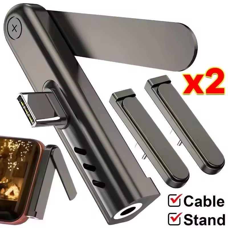 Mobile Hanger Arm - 2/1 шт. портативный складной адаптер USB-C