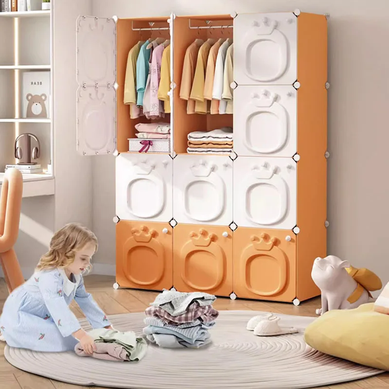 Closet Organizer Baby - Простой модульный шкаф-органайзер для одежды, для