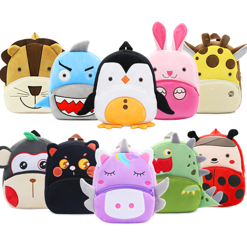 Baby Nursery Backpack - Плюшевые детские рюкзаки с милыми животными,