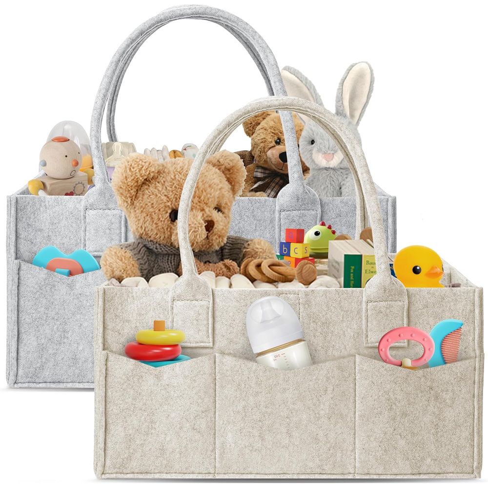 Baby Nursery Must Haves - Набор из 2 органайзеров для подгузников