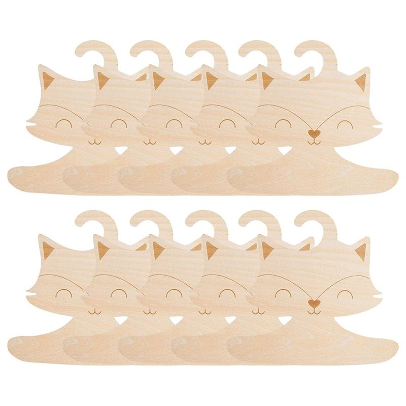 Baby Nursery Hangers - ABWZ-Детские вешалки для одежды-Креативные деревянные вешалки