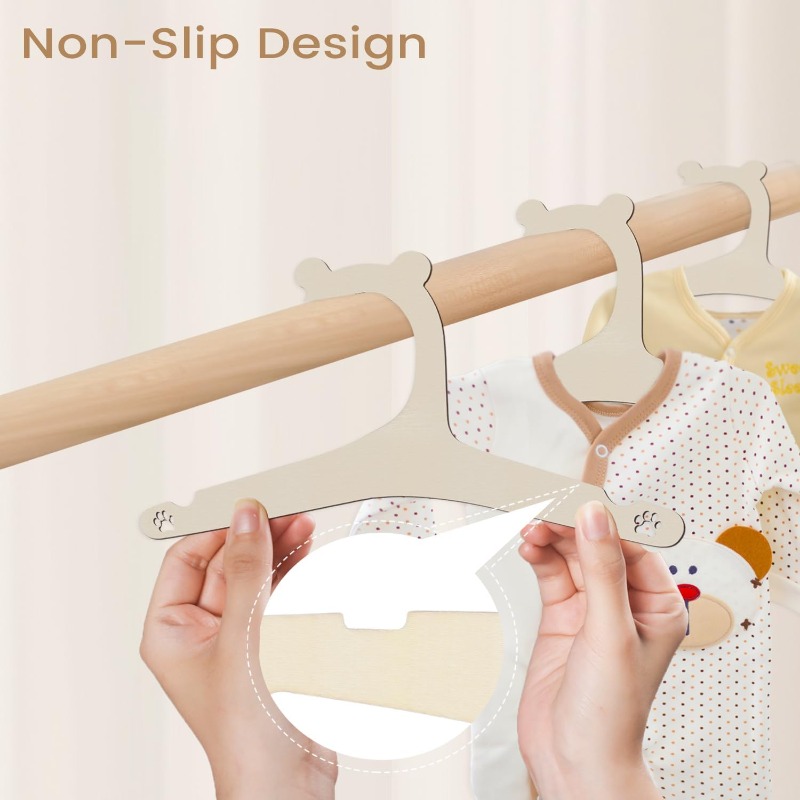 Деревянная вешалка для детской – обзор и цена Baby Nursery Hangers
