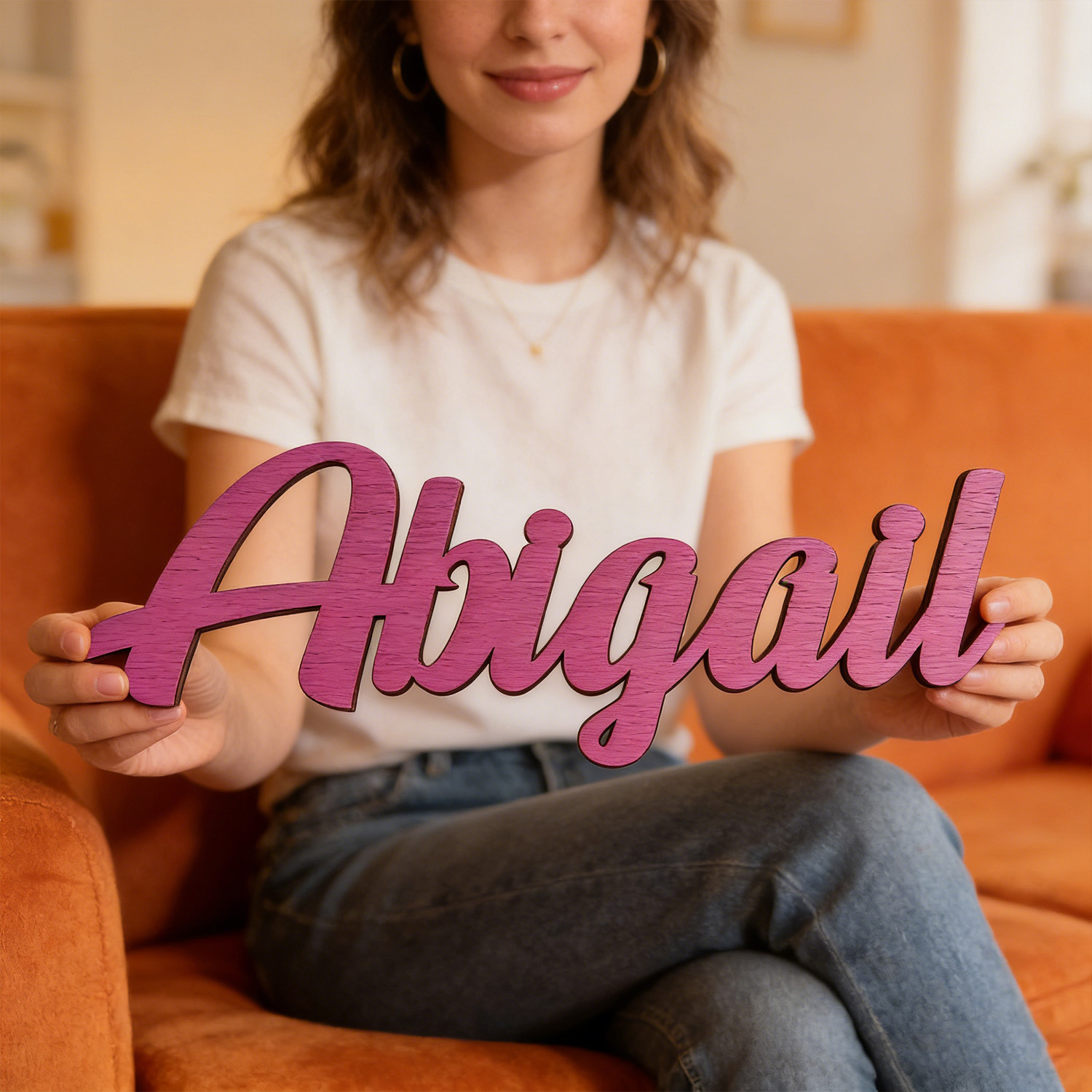 1 шт. Персонализированная дере – обзор и цена Baby Name Wall Art
