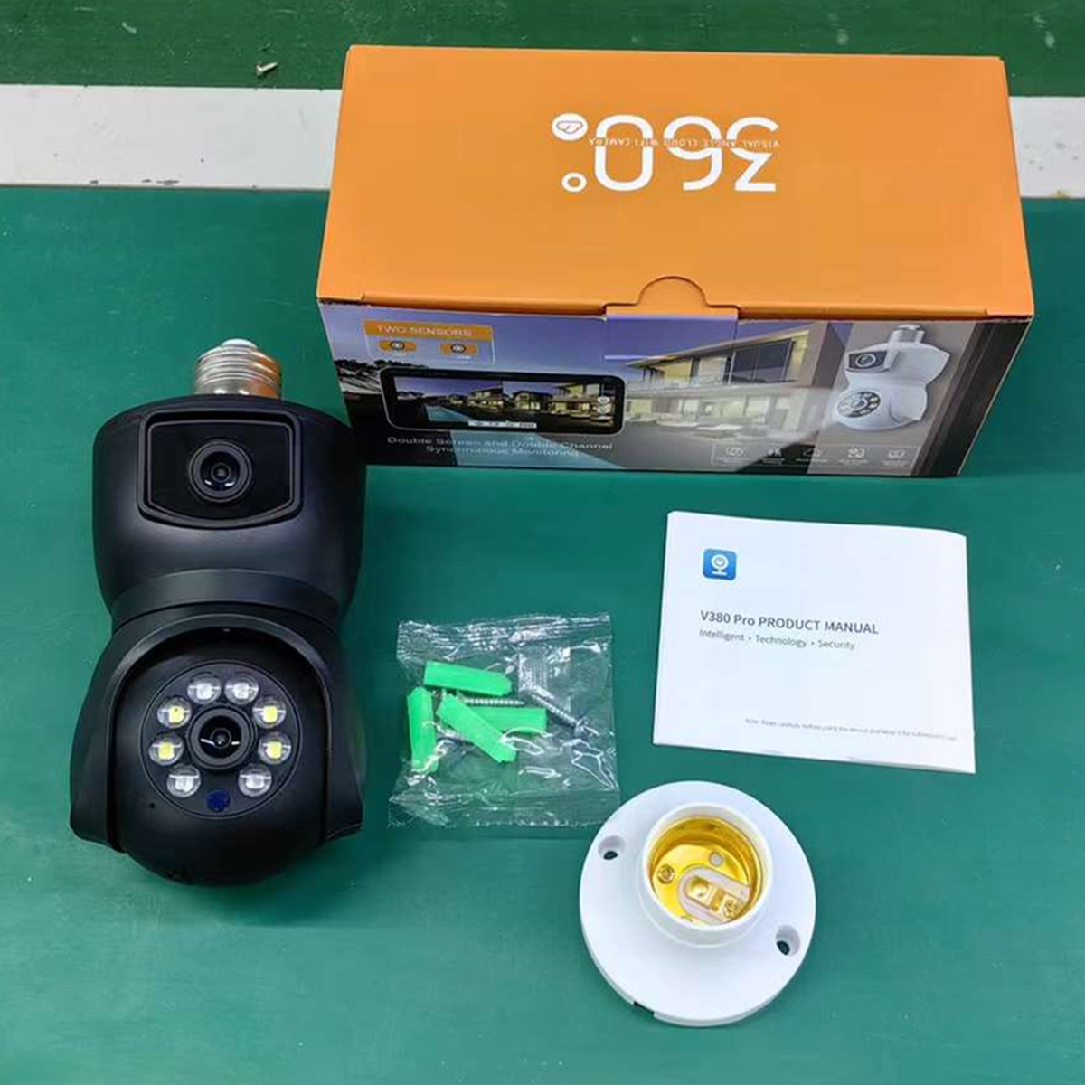 4 МП IP-камера-домофон с двумя – обзор и цена Baby Monitor Split Screen