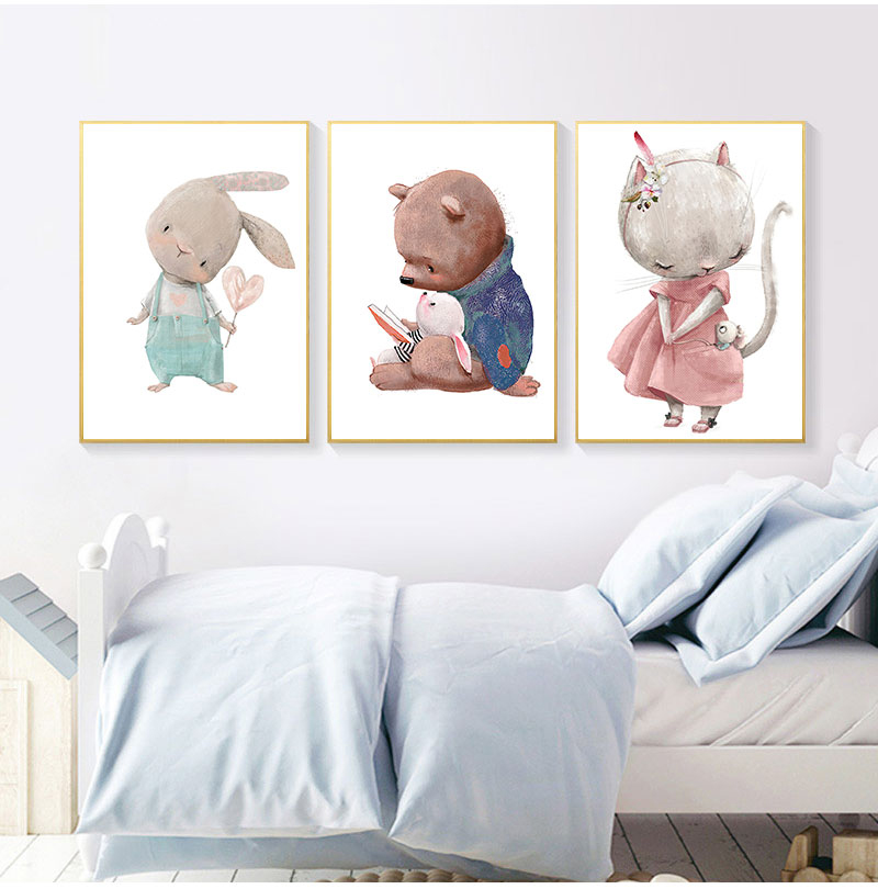 1 шт. безрамный декоративный х – обзор и цена Baby Nursery Art