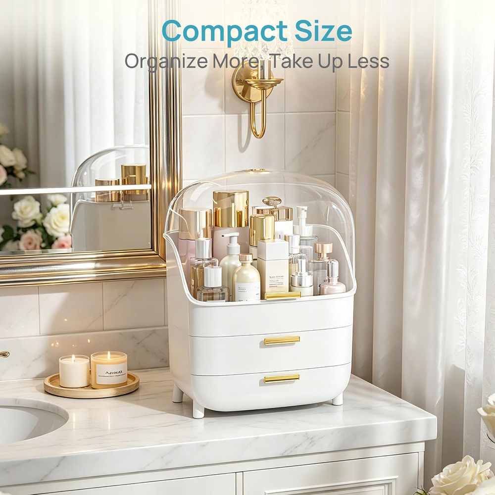 Трехуровневый органайзер для к – обзор и цена Drawer Dresser White