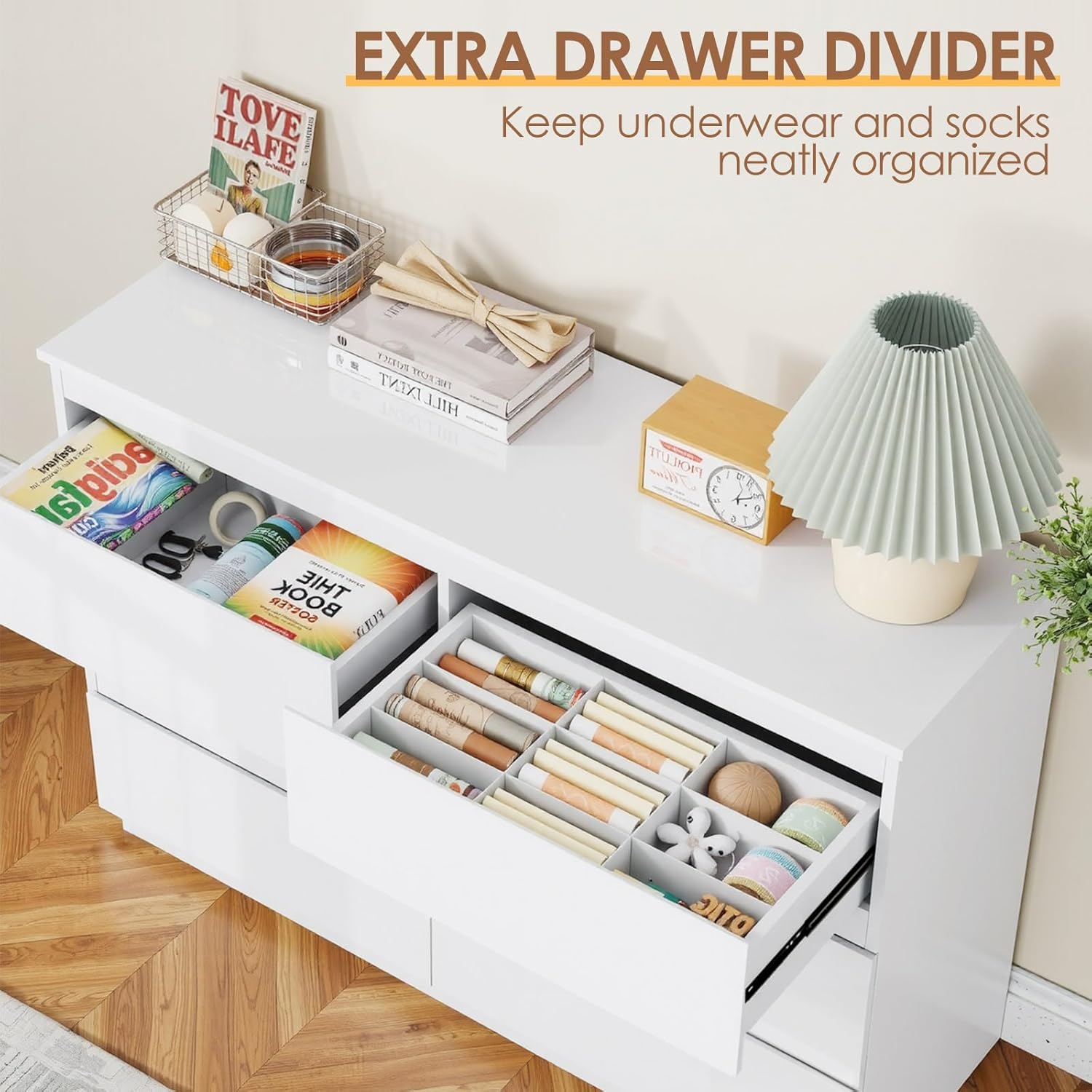 Белый деревянный комод для спа – обзор и цена Drawer Dresser White