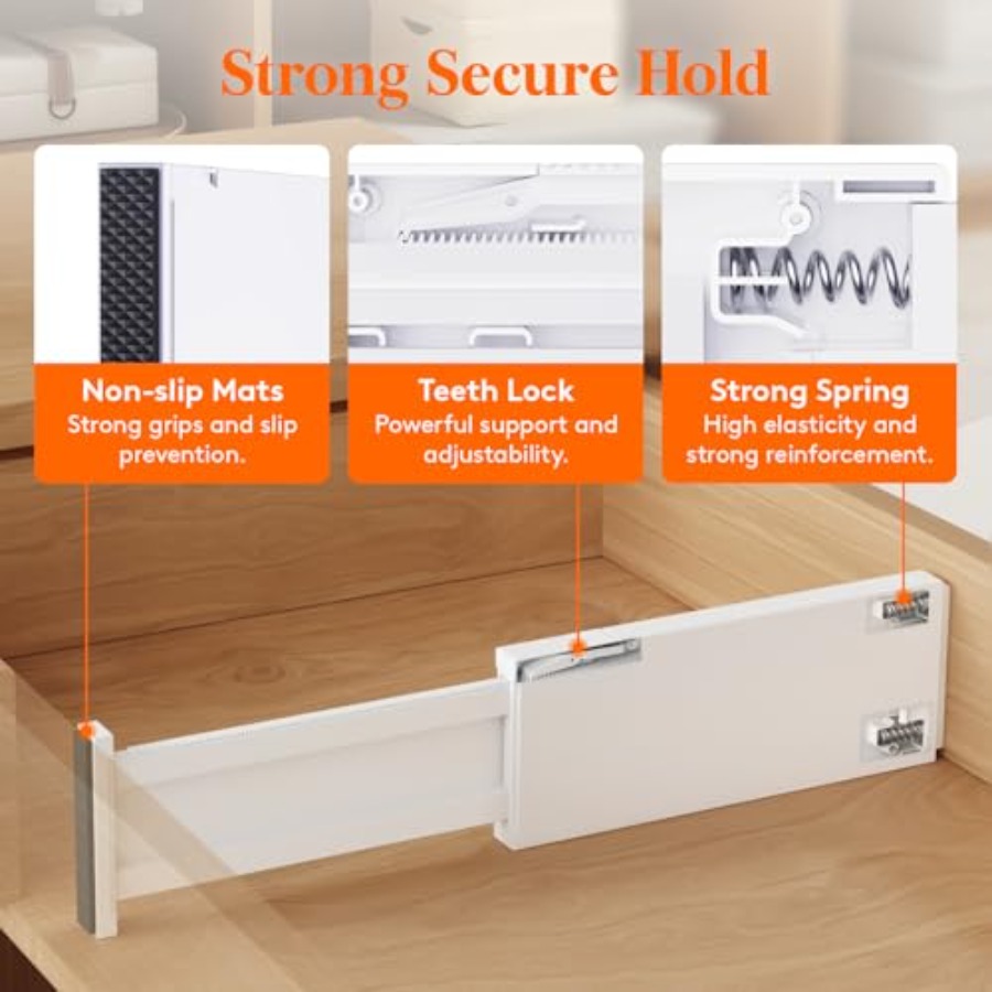 Набор из 4 улучшенных разделит – обзор и цена Drawer Dresser White