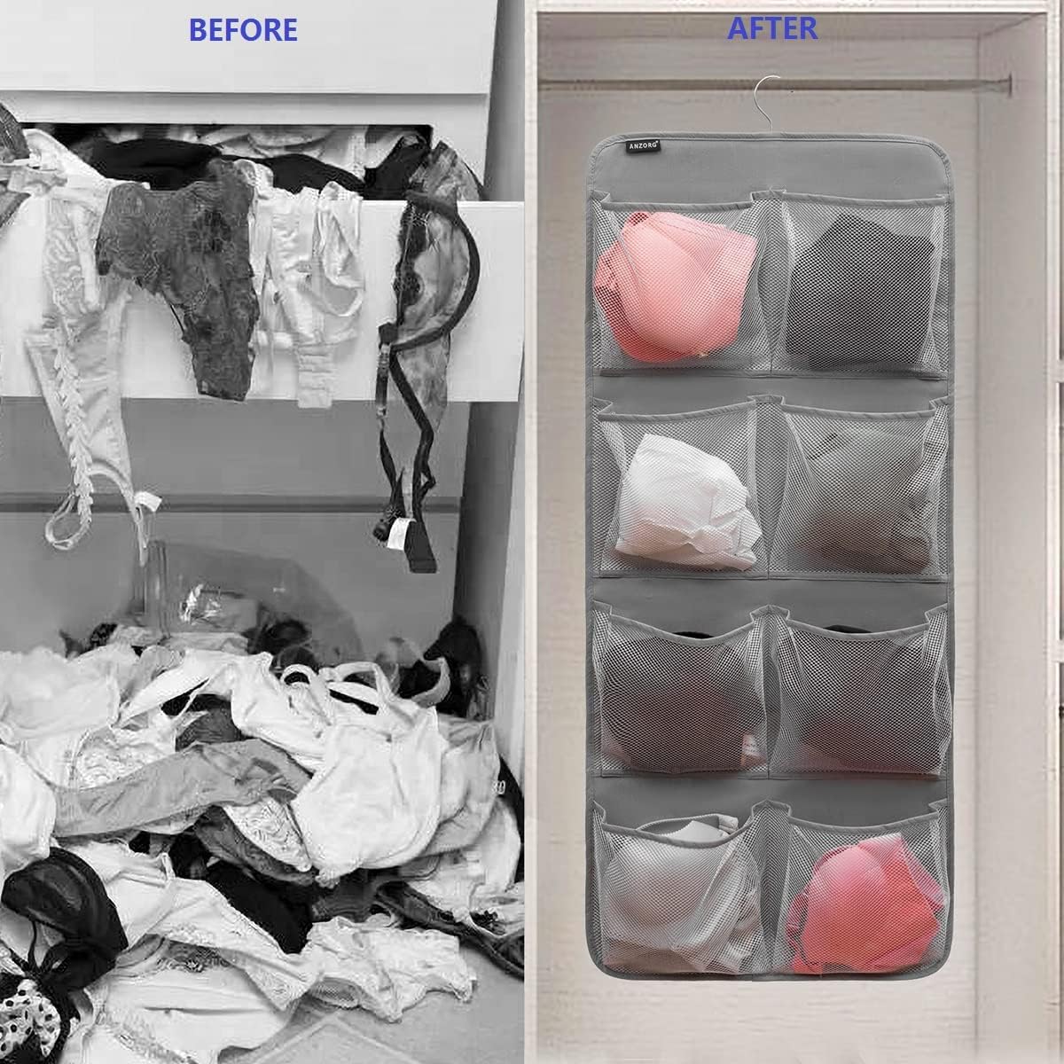 Двусторонний подвесной органай – обзор и цена Closet Organizer Baby
