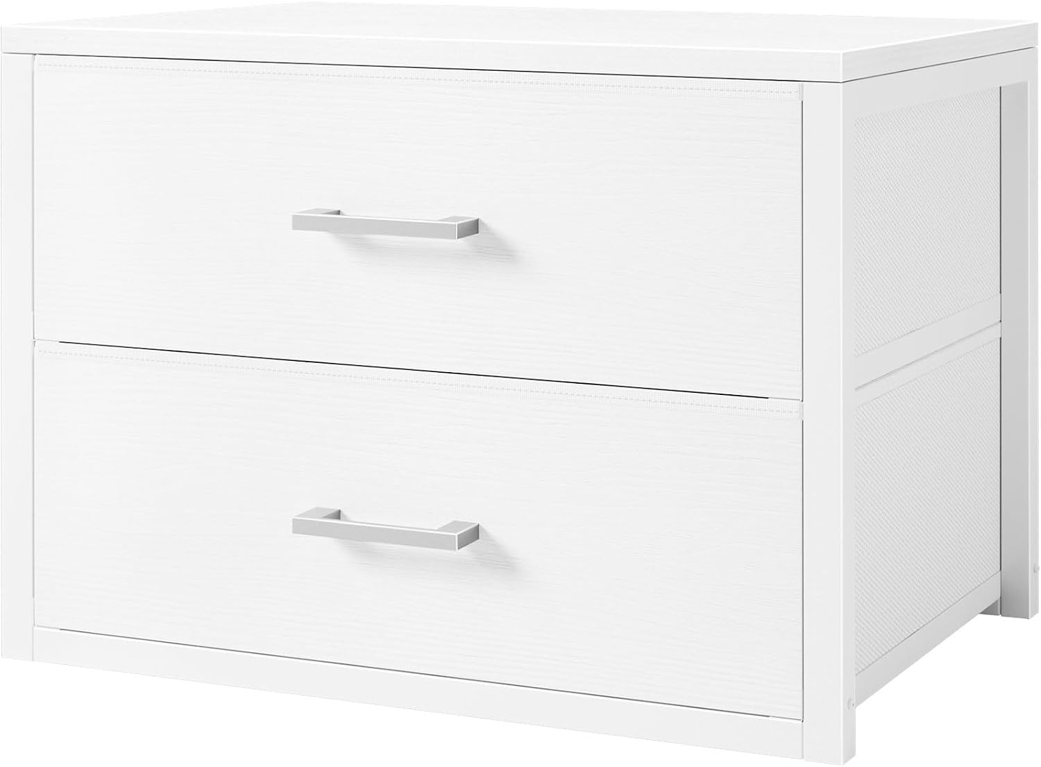 Современный тканевый комод с 2 – обзор и цена Drawer Dresser White