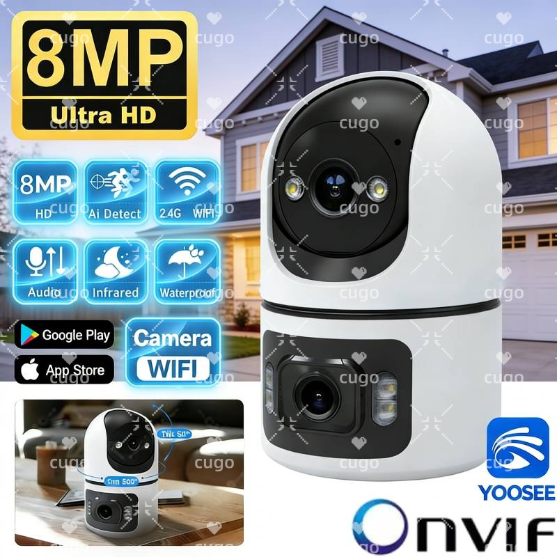 8-мегапиксельная Wi-Fi IP-каме – обзор и цена Baby Monitor Split Screen