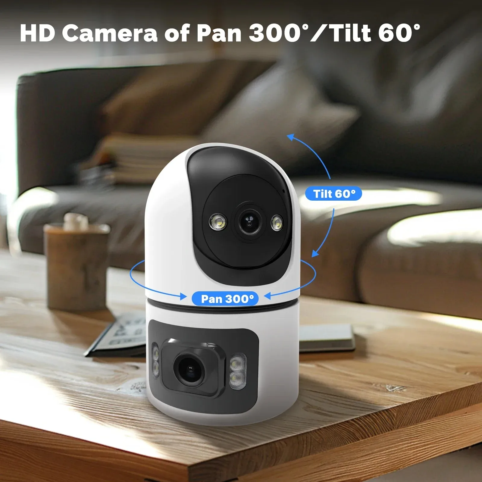 8-мегапиксельная Wi-Fi IP-каме – обзор и цена Baby Monitor Split Screen