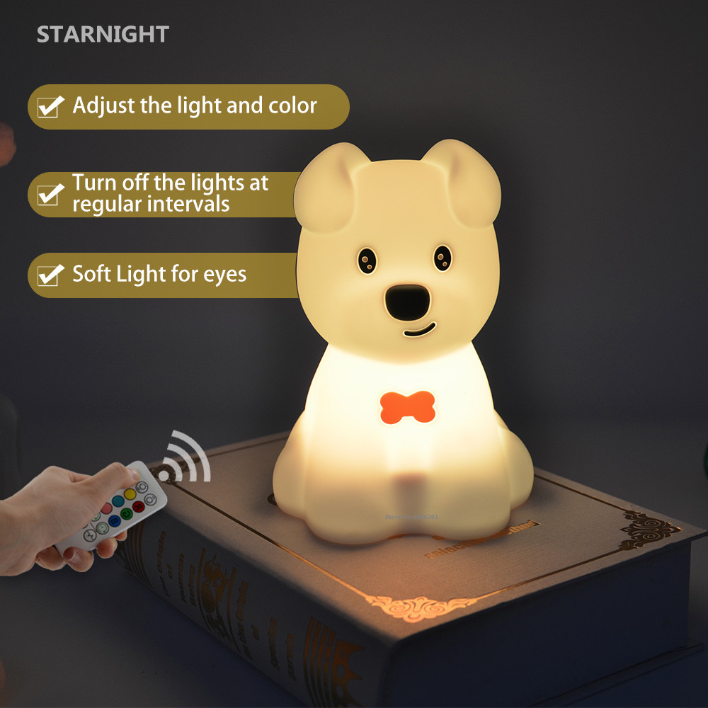 Светодиодный ночник для собак, – обзор и цена Baby Nursery Night Light