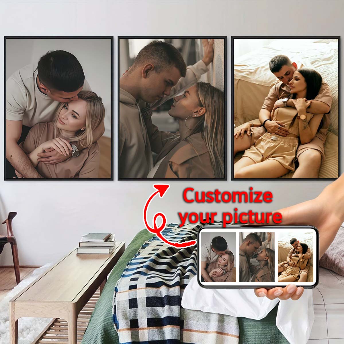 Триптих - 2D-картина с индивид – обзор и цена Photo Frame Baby