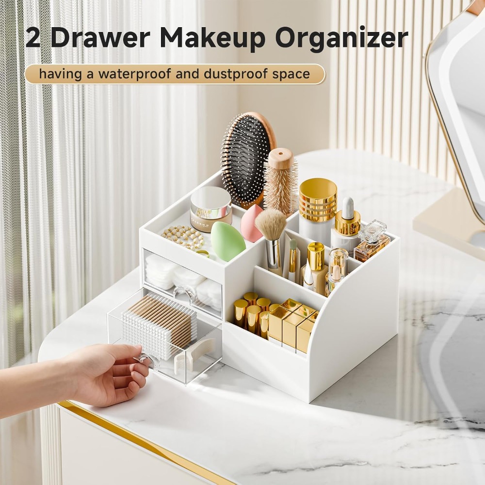Органайзер для косметики с 2 я – обзор и цена Drawer Dresser White