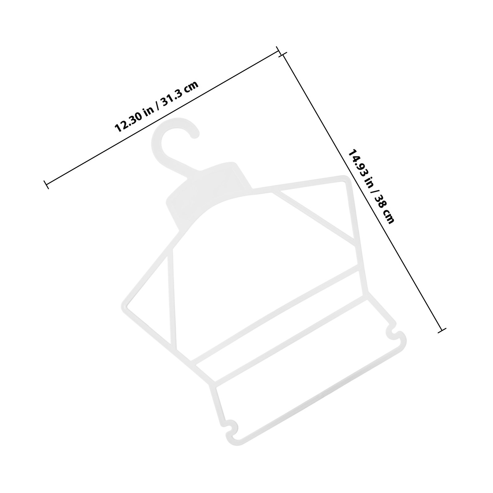 Прочные пластиковые вешалки дл – обзор и цена Closet Organizer Baby