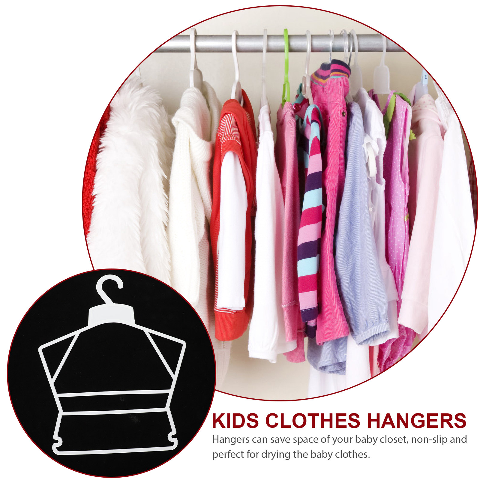 Прочные пластиковые вешалки дл – обзор и цена Closet Organizer Baby