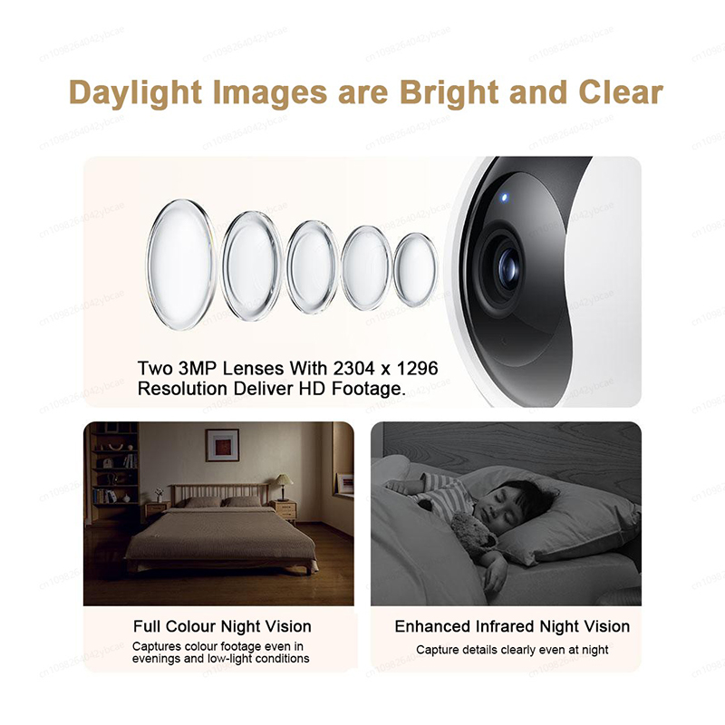 XIAOMI Smart Camera C300 Верси – обзор и цена Baby Monitor Split Screen