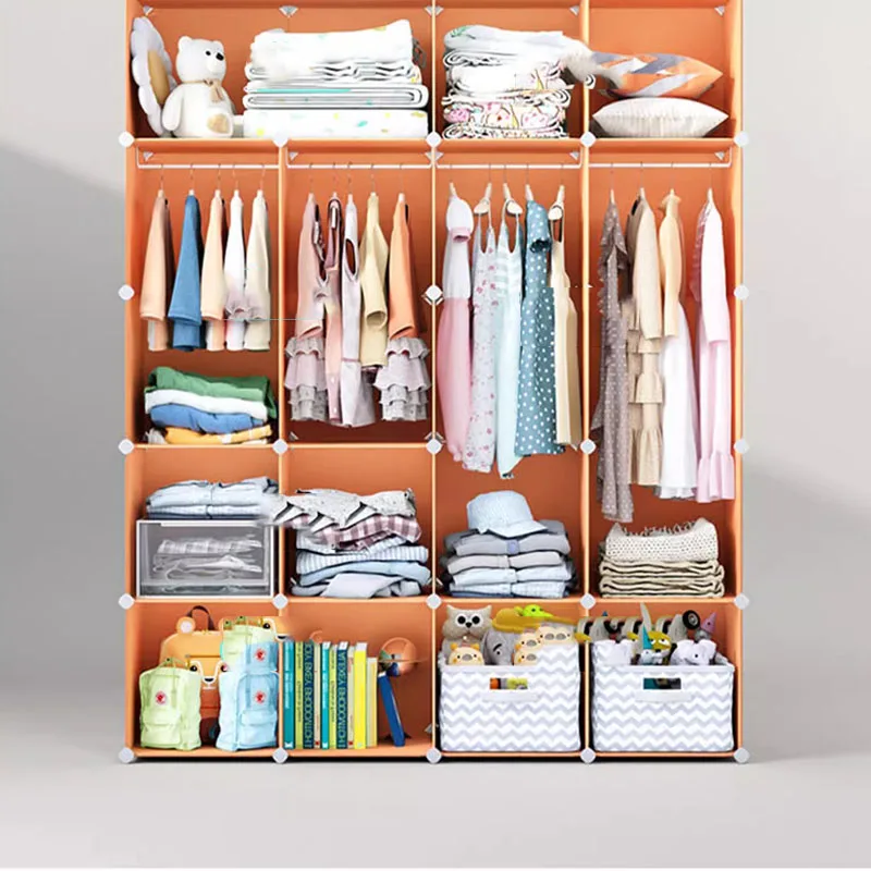 Простой модульный шкаф-органай – обзор и цена Closet Organizer Baby