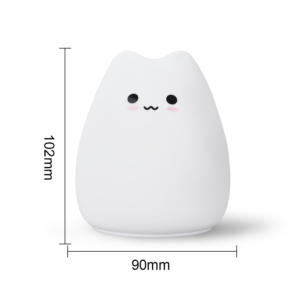 Ночник с милым котом для мален – обзор и цена Baby Nursery Night Light