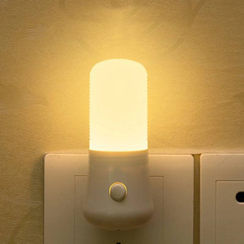 Светодиодный ночник Белый ЕС/U – обзор и цена Baby Nursery Night Light