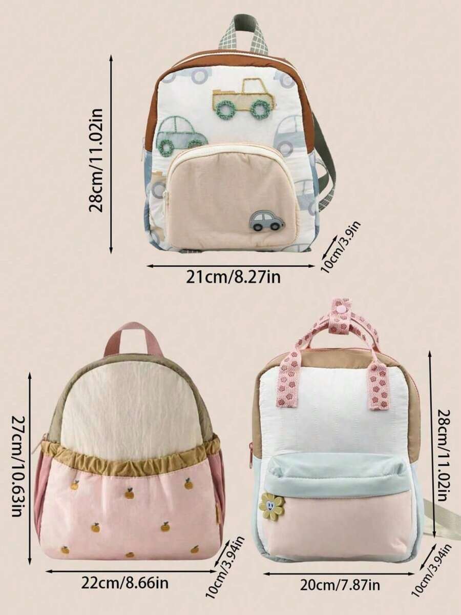 Милый рюкзак с вышитым именем  – обзор и цена Baby Nursery Backpack