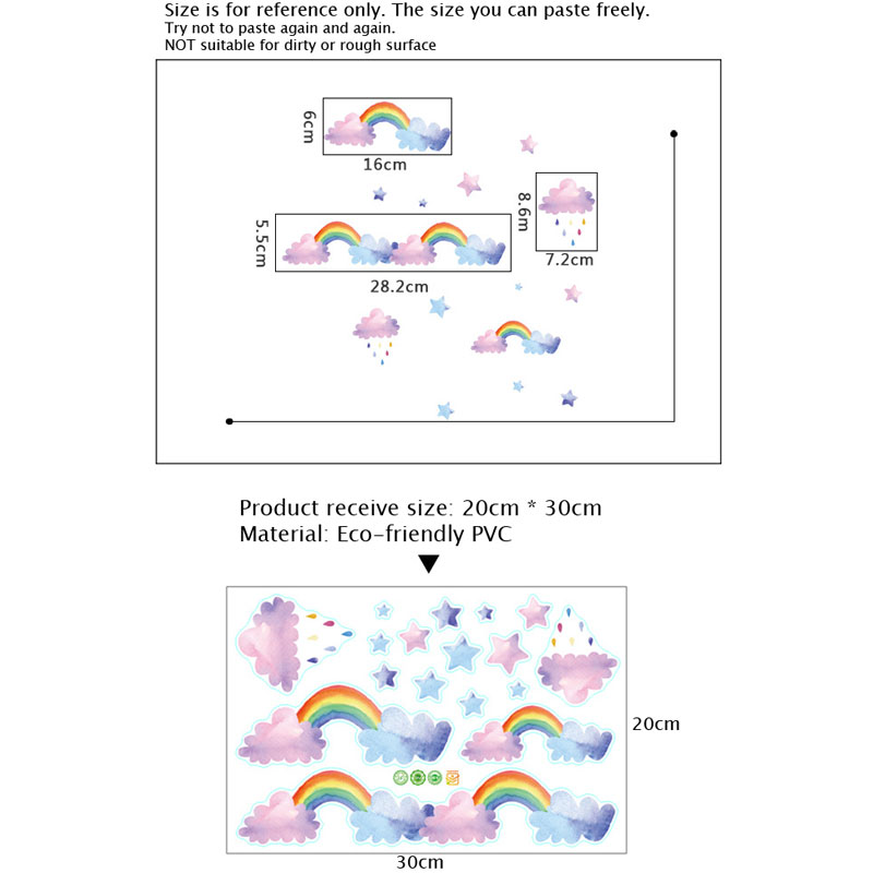 Наклейки на стену с мультяшным – обзор и цена Baby Nursery Layout