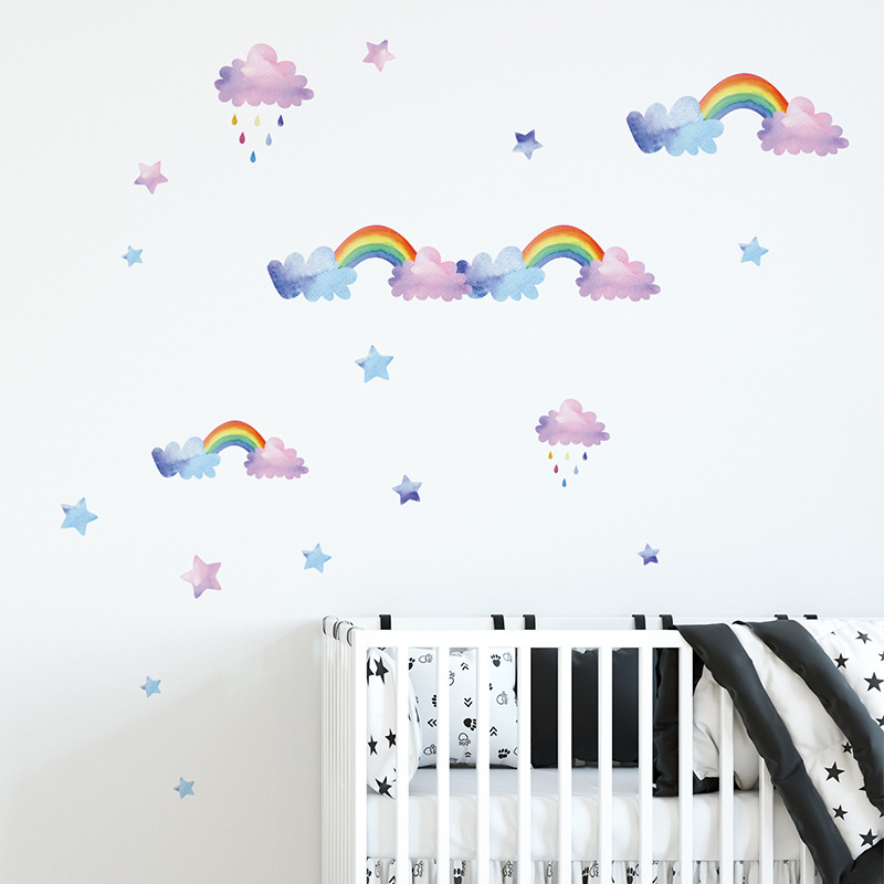Наклейки на стену с мультяшным – обзор и цена Baby Nursery Layout