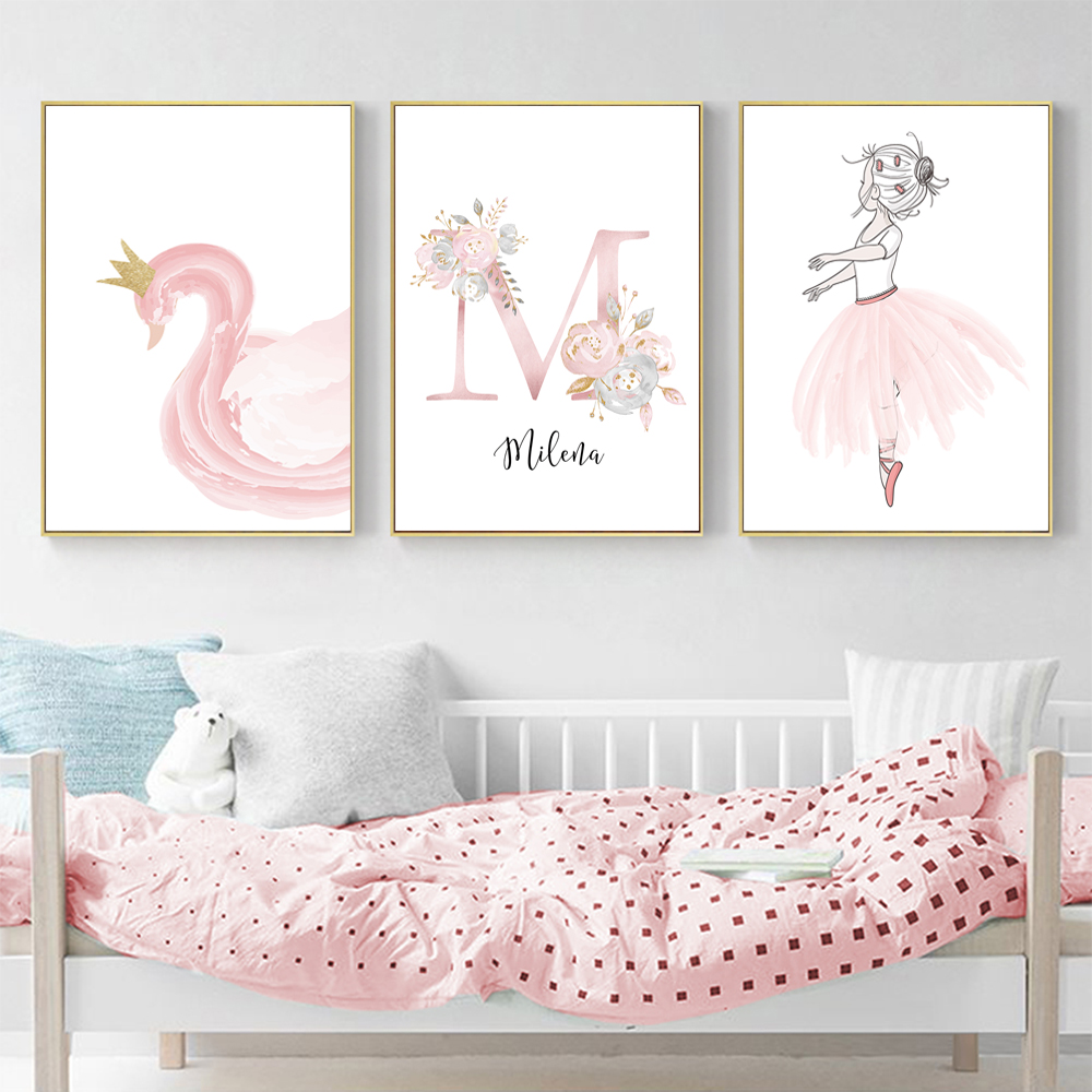 «Детские постеры», персонализи – обзор и цена Baby Name Wall Art