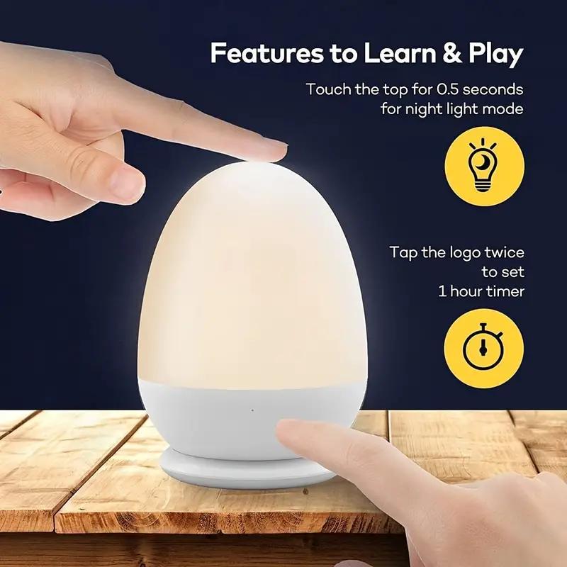 Сенсорный ночник для детской,  – обзор и цена Baby Nursery Night Light