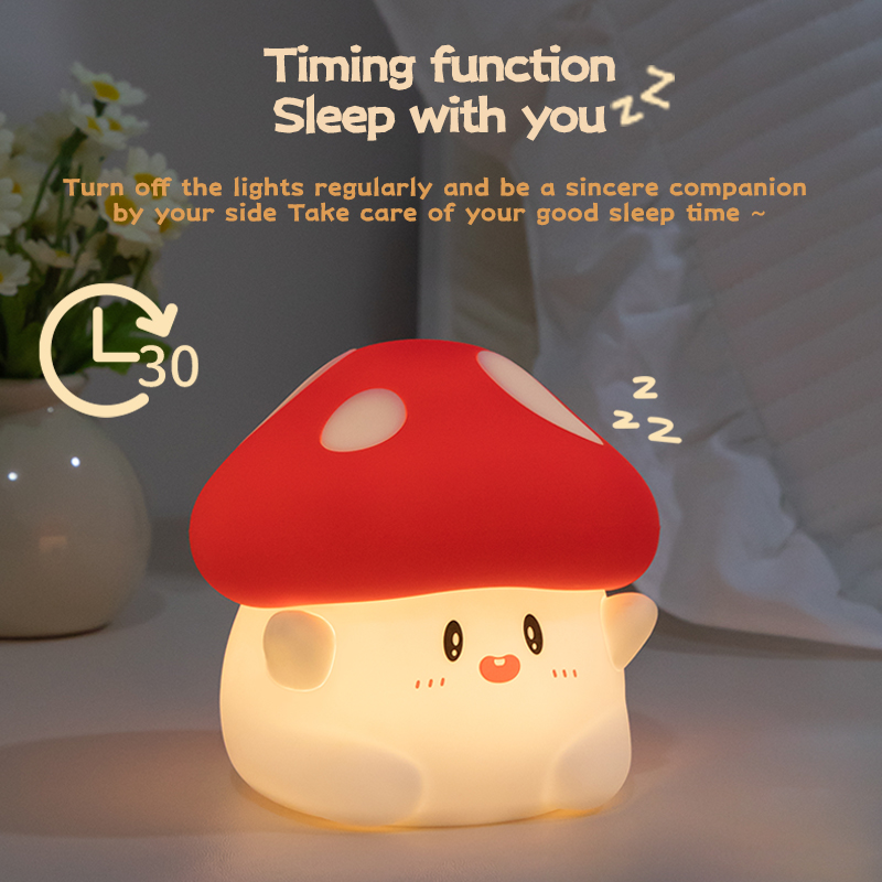 Грибной ночник, светодиодный п – обзор и цена Baby Nursery Night Light