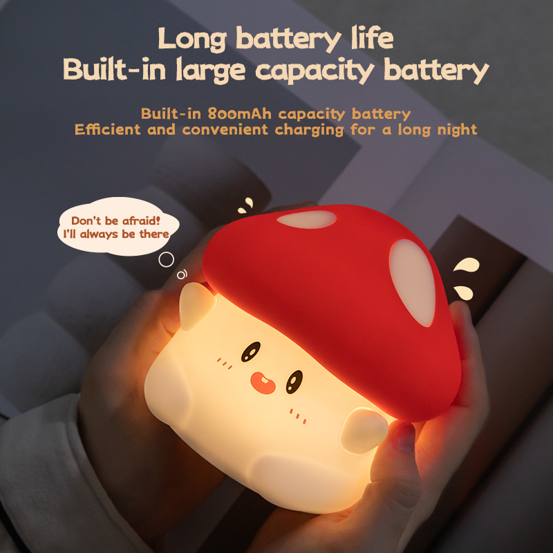 Грибной ночник, светодиодный п – обзор и цена Baby Nursery Night Light