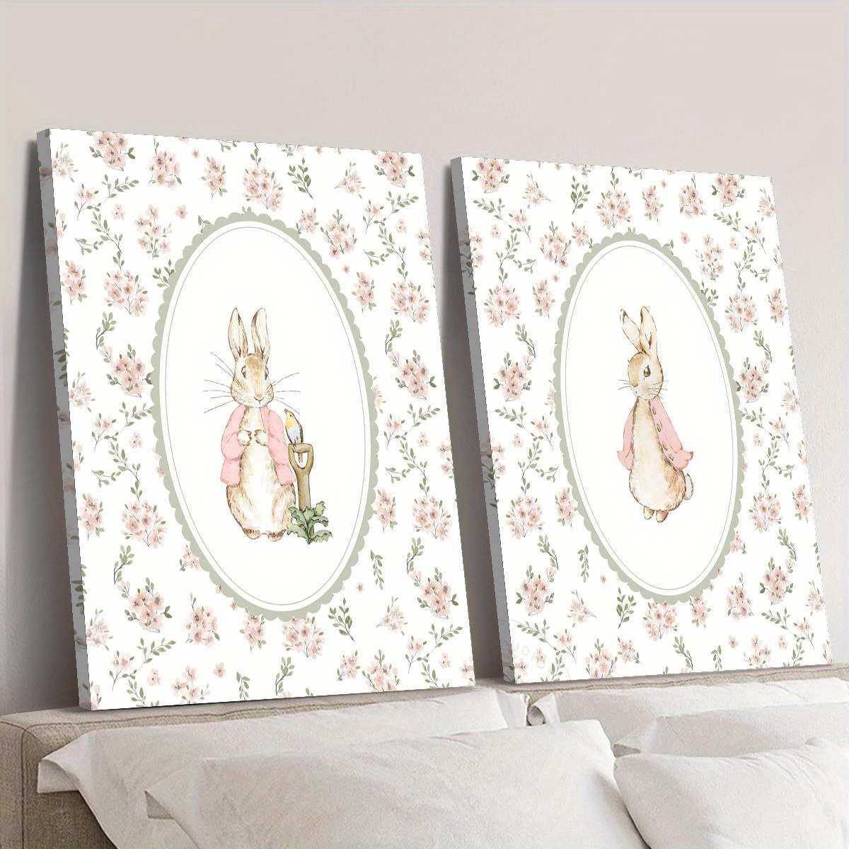 Набор из 2 ретро-картин с пасх – обзор и цена Baby Nursery Prints