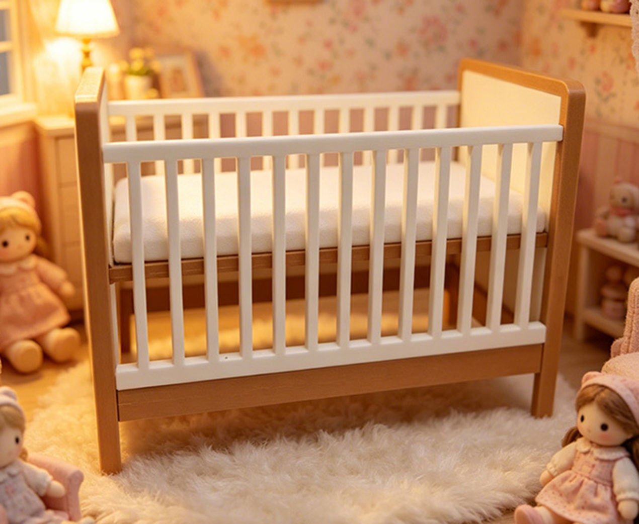 Миниатюрная пластиковая детска – обзор и цена Baby Nursery Layout