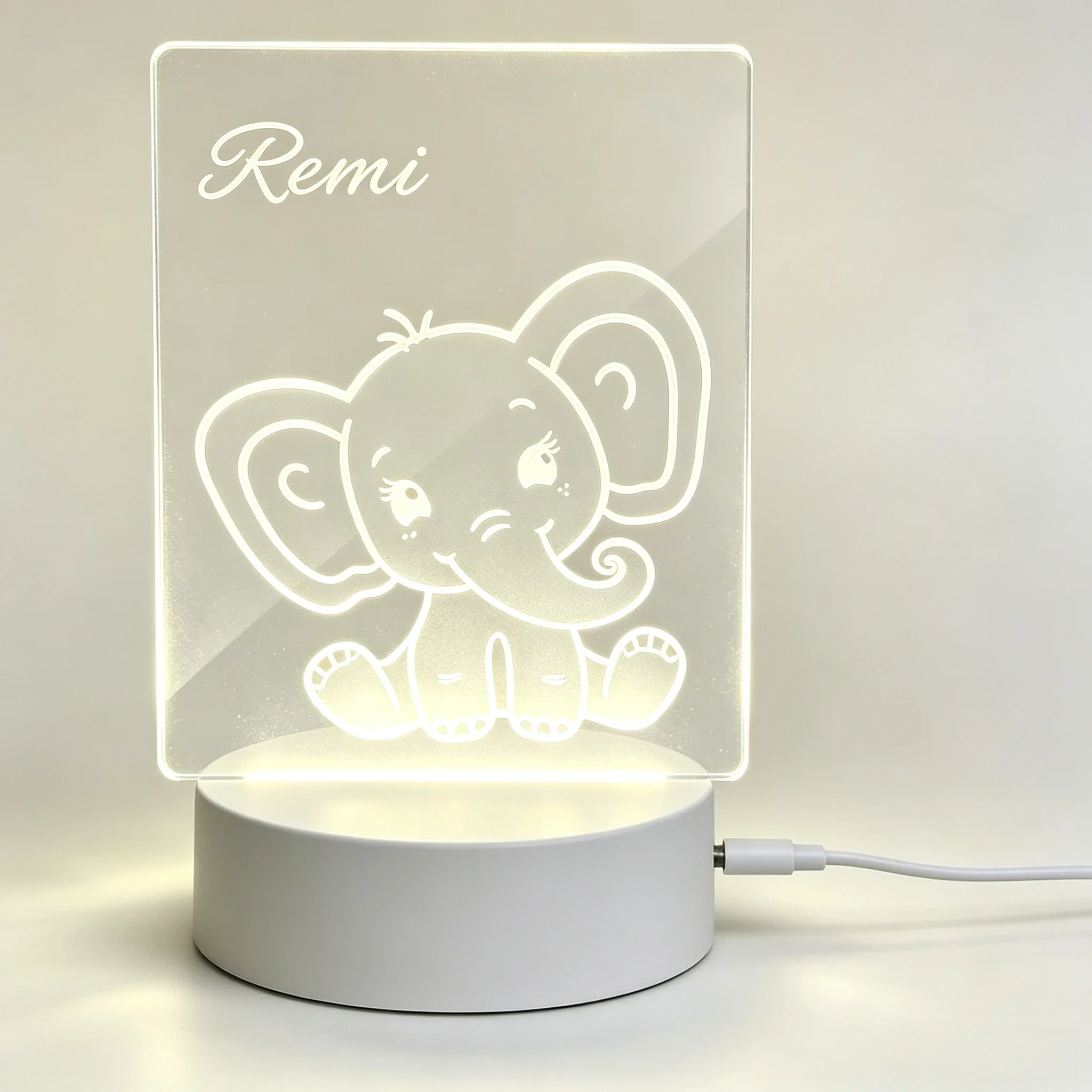 Ночник с индивидуальным именем – обзор и цена Baby Nursery Night Light