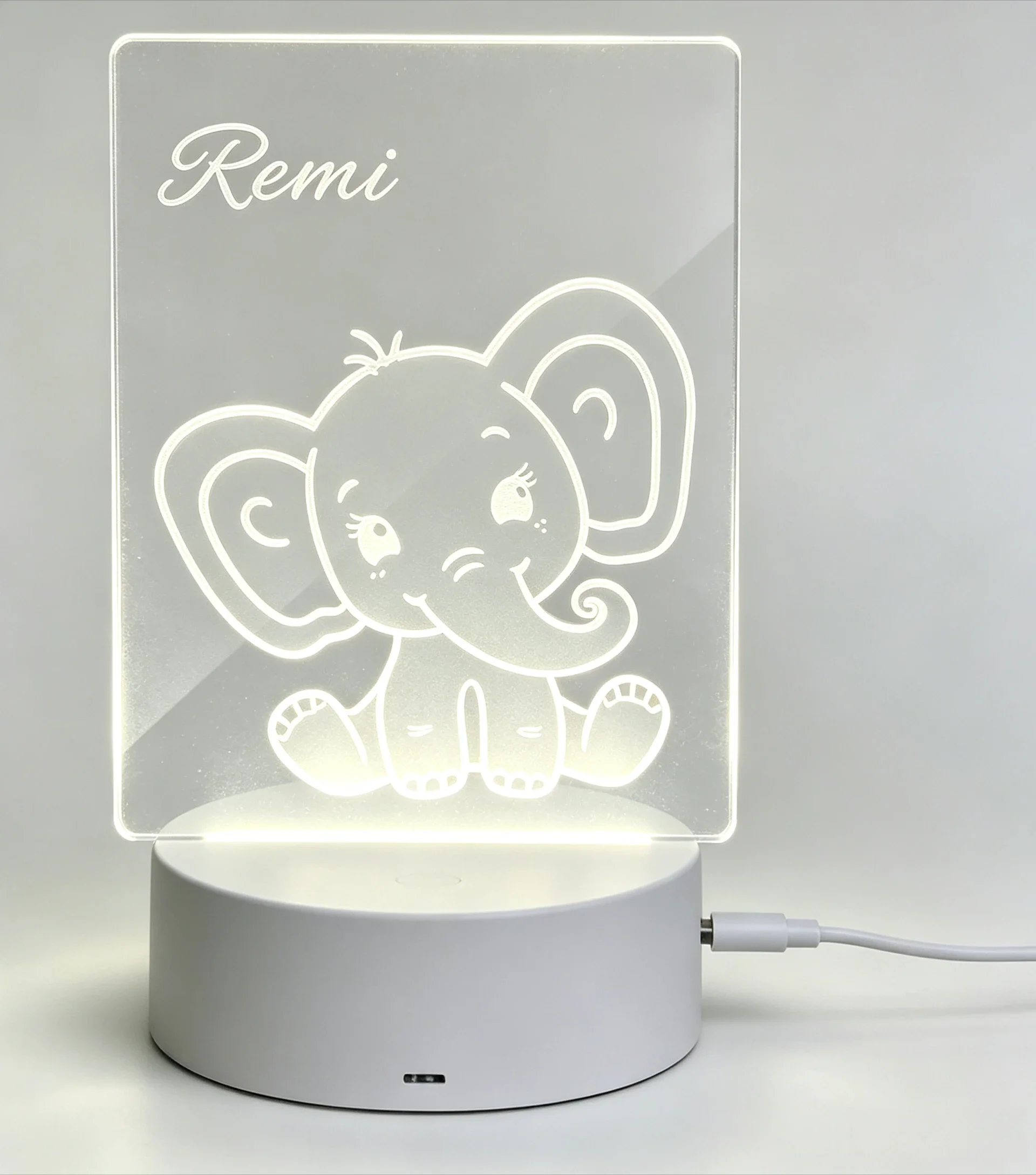 Ночник с индивидуальным именем – обзор и цена Baby Nursery Night Light