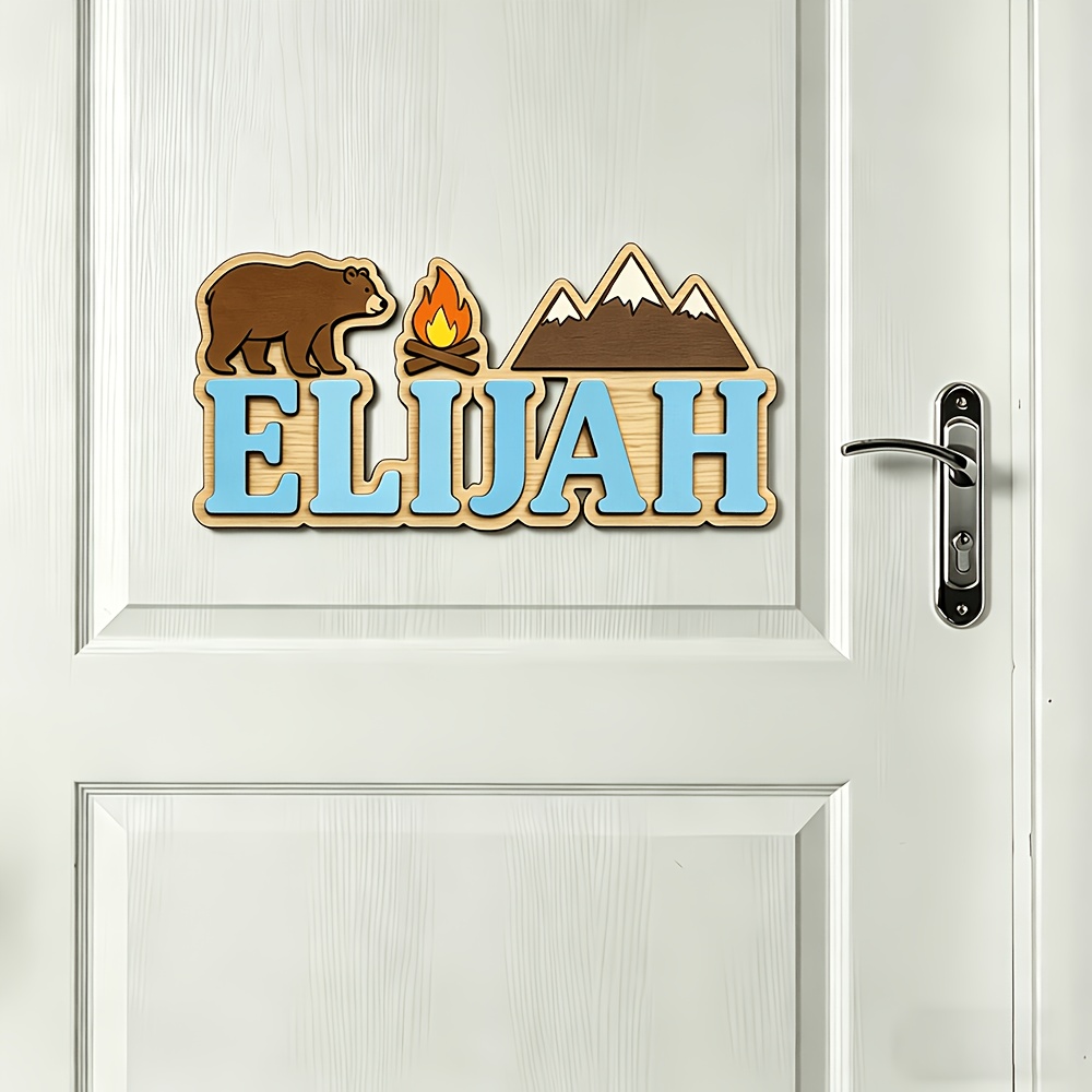 Персонализированная деревянная – обзор и цена Baby Nursery Accent Wall