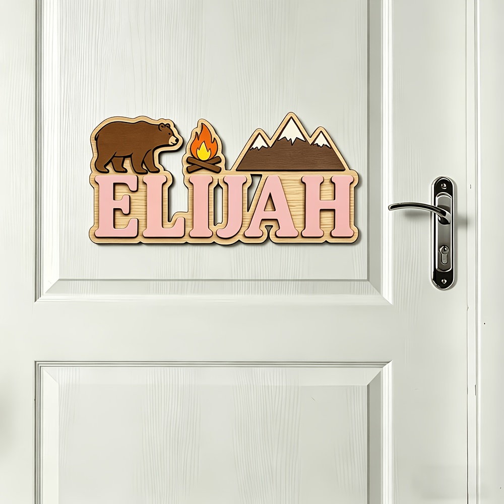 Персонализированная деревянная – обзор и цена Baby Nursery Accent Wall