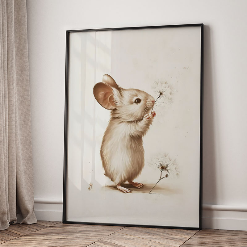Постеры с животными: медведь,  – обзор и цена Baby Nursery Art