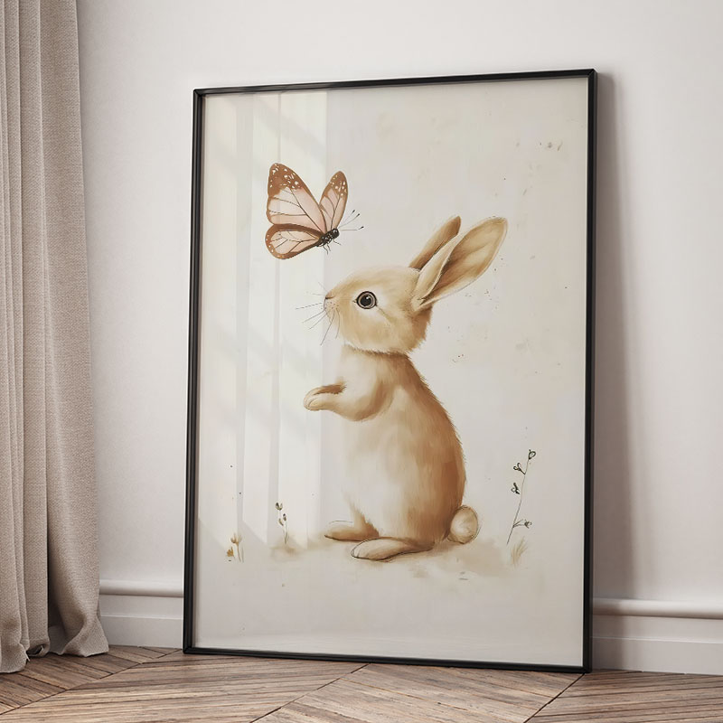 Постеры с животными: медведь,  – обзор и цена Baby Nursery Art
