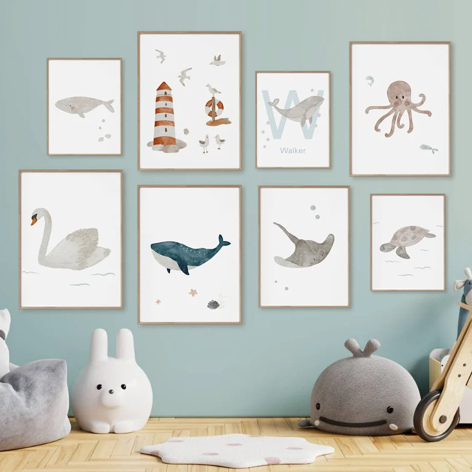Пользовательское имя Кит Осьми – обзор и цена Baby Name Wall Art